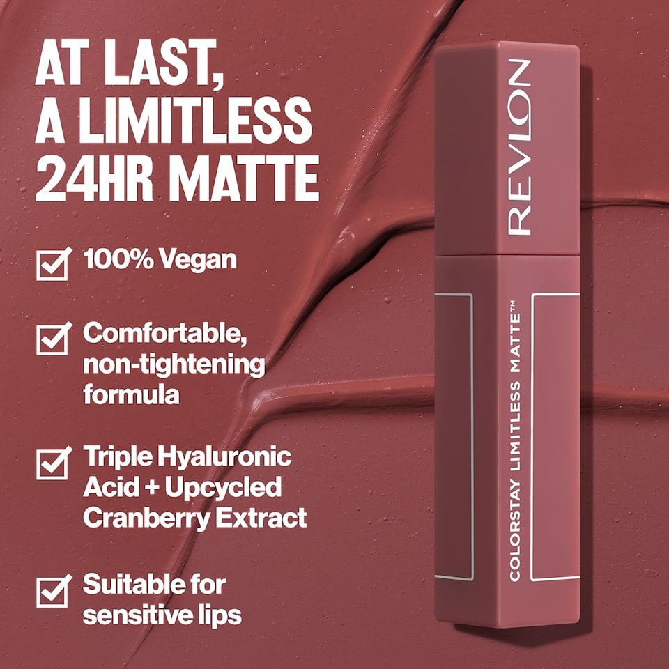 image 1 of Revlon ColorStay Limitless Matte Liquid Lipstick | Red | Manifest | 1