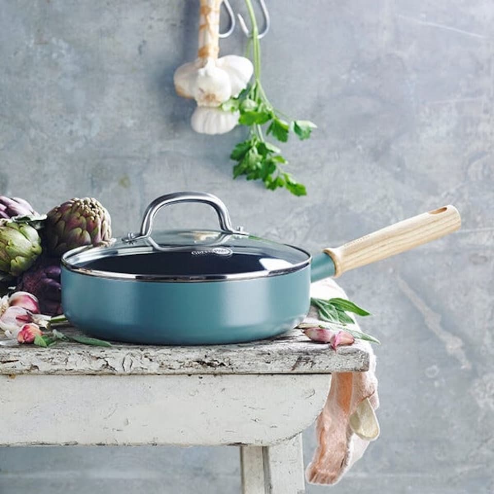 image 1 of GreenPan Mayflower Non-Stick 9 Piece Cookware Set