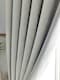 image 2 of Chenille Blackout Ring Top Eyelet Curtains - 229cm x 229cm - Silver