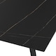 image 4 of Marlow Coffee Table - L50 x W100 x H45 cm - Black Marble Effect