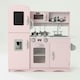 image 2 of Kidoz Signature Wooden Play Kitchen - Role Play Kitchen - Pink