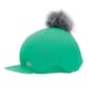 image 2 of Hy Sport Active Pom Pom Hat Cover - Emerald Green - One Size Green | One Size