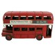 image 4 of Quality Historical Metal Vintage London Bus Metal Model Replica Ornament Gift