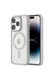 image 2 of QDOS Hybrid Soft + Snap (MagSafe) Case for iPhone 15 Pro - White Grey | White
