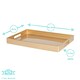 image 3 of Argon Tableware Rectangle Serving Tray - 34.5 x 25cm - Silver Grey