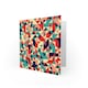 image 2 of Abstract Triangles Pattern Art Blank Just to Say Card
