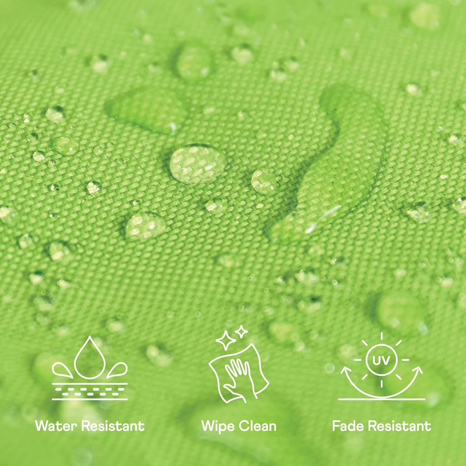 image 1 of icon Giant Indoor Outdoor Bean Bag Floor Cushion Lime