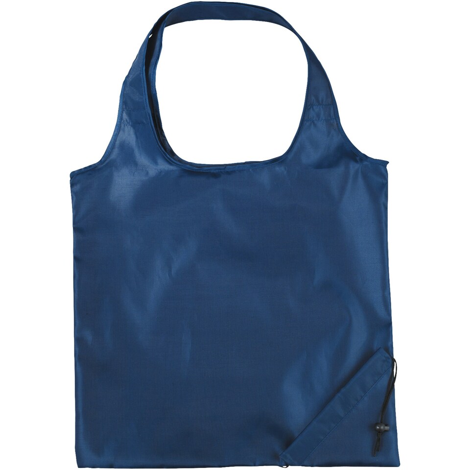 image 1 of Bullet Bungalow Foldable Polyester Tote - Navy - 38 x 40.6cm Blue