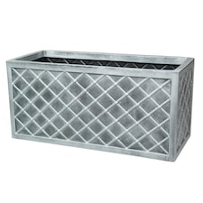 Strata Lazio Rectangular Trough | Blue | Blue | 70cm | 1
