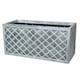 image 1 of Strata Lazio Rectangular Trough | Blue | Blue | 70cm | 1