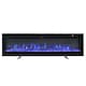 image 6 of Living and Home 60 Inch Electric Fireplace - Recessed/Wall-Mounted/Freestanding with Remote Control,1500W