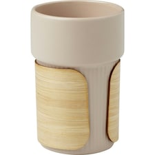 Fika Bamboo Sleeve 340ml Tumbler - Oatmeal - One Size