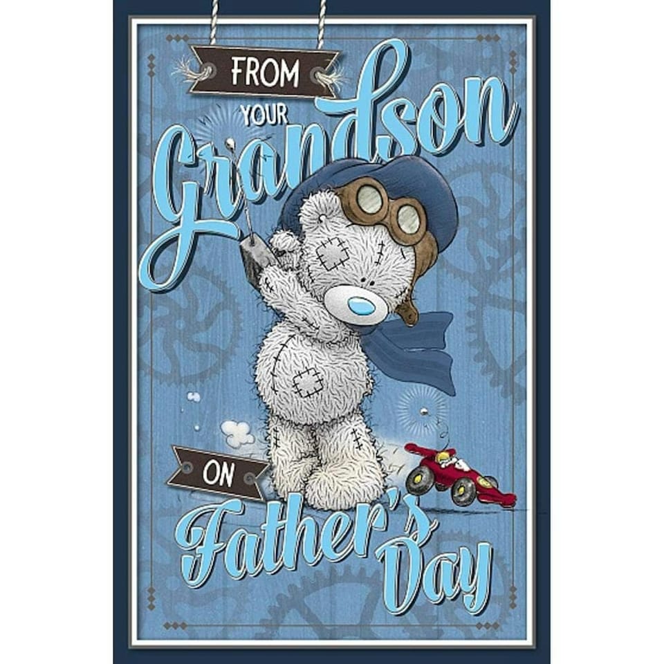 From Your Grandson Me To You Fathers Day Card