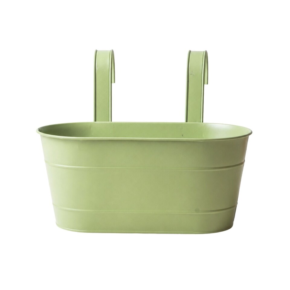 FabFinds Over Fence Planter Spring Green 26.5cm