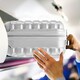 image 5 of 40x30x20cm Wizz Air & Vueling Maximum Size Free Cabin Carry On Lightweight 4 Wheel ABS Hard Case Suitcases Cabin Carry On Hand Luggage Silver | Silver | Cabin Bag
