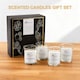 image 6 of Alivio 4-Piece Natural Soy Wax Scented Candle Set – Aromatherapy for Stress Relief & Relaxation