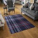 image 2 of Tartan plaid pattern (Rug) Multi | Medium: 80x150cm