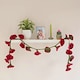 image 1 of Felt Flower Garland