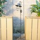 image 3 of ValueLights Fisherman's Black Outdoor Solar Spike Light Black