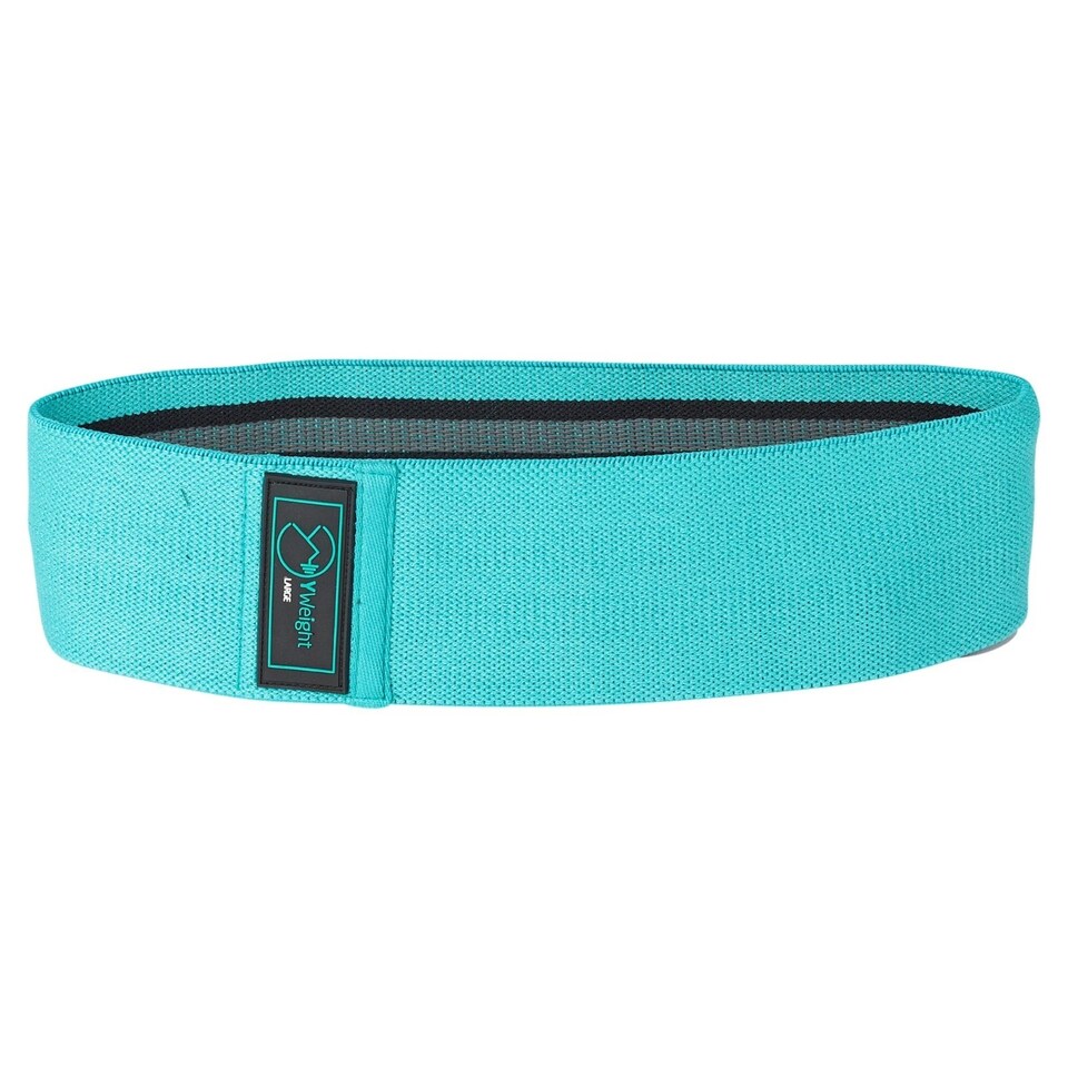 image 1 of 5 Pcs Weight Resistance Exercise Bands Strength Work Out Fitness Training Physio | Multi | Multicoloured | Large Set - 38cm | 5