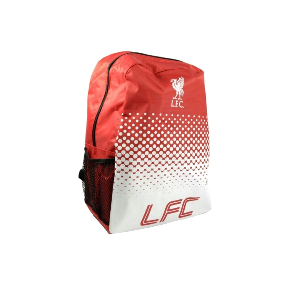 image 1 of Liverpool FC Official Football Fade Design Backpack/Rucksack - Red/White - One Size