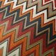 image 3 of Portfolio Home Tyler Zig Zag Geometric Bedding Duvet Cover Set Orange | Double