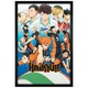 image 1 of Black Wooden Framed Haikuu!! Key Art Season 1 Maxi Poster