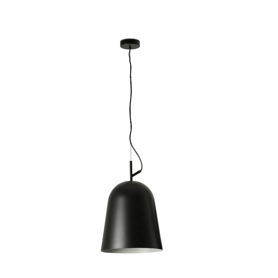 Studio 29cm Dome Pendant Ceiling Light Matt Black