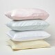 image 5 of Homescapes Pink Cotton Stripe Kids Pillowcases 40 x 60 cm 330 Thread Count - 2 Pack Pink