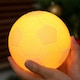 image 3 of Gingko Design Smart FootballSpin Lamp with Wooden Walnut Base - Large | Multi