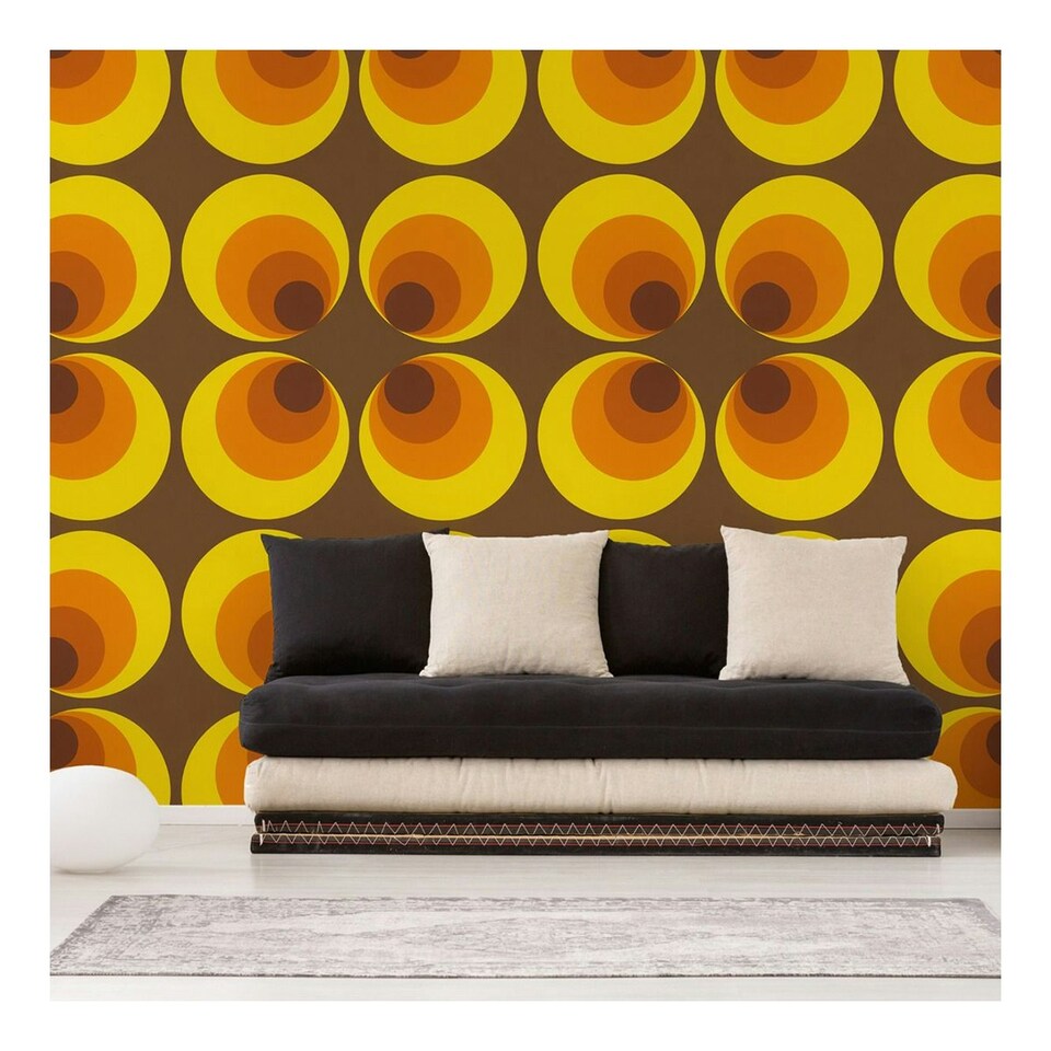 image 1 of AS Creation Retro Wallpaper - Multicoloured - 10.5m x 53cm | Multi
