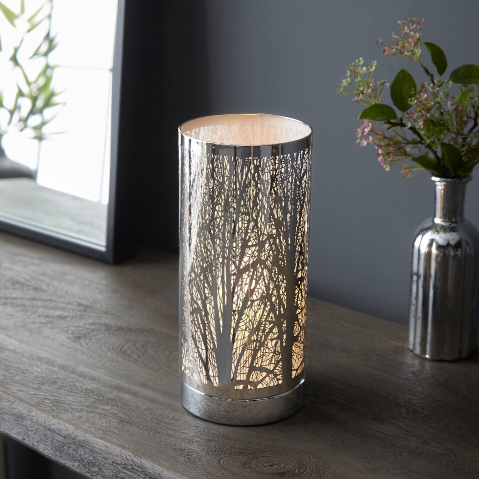 image 1 of Mason Polished Chrome Touch Table Lamp