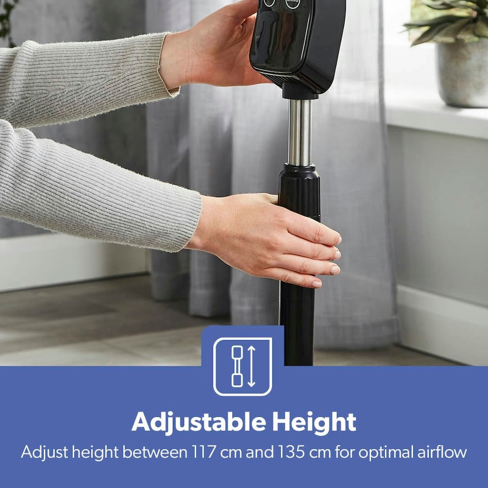 image 1 of GEEPAS 16’’ Pedestal Fan with Remote Control – 60W