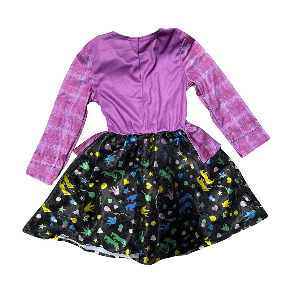 image 1 of Harry Potter Childrens/Kids Luna Lovegood Costume - Pink/Black - 5-6 Years 5