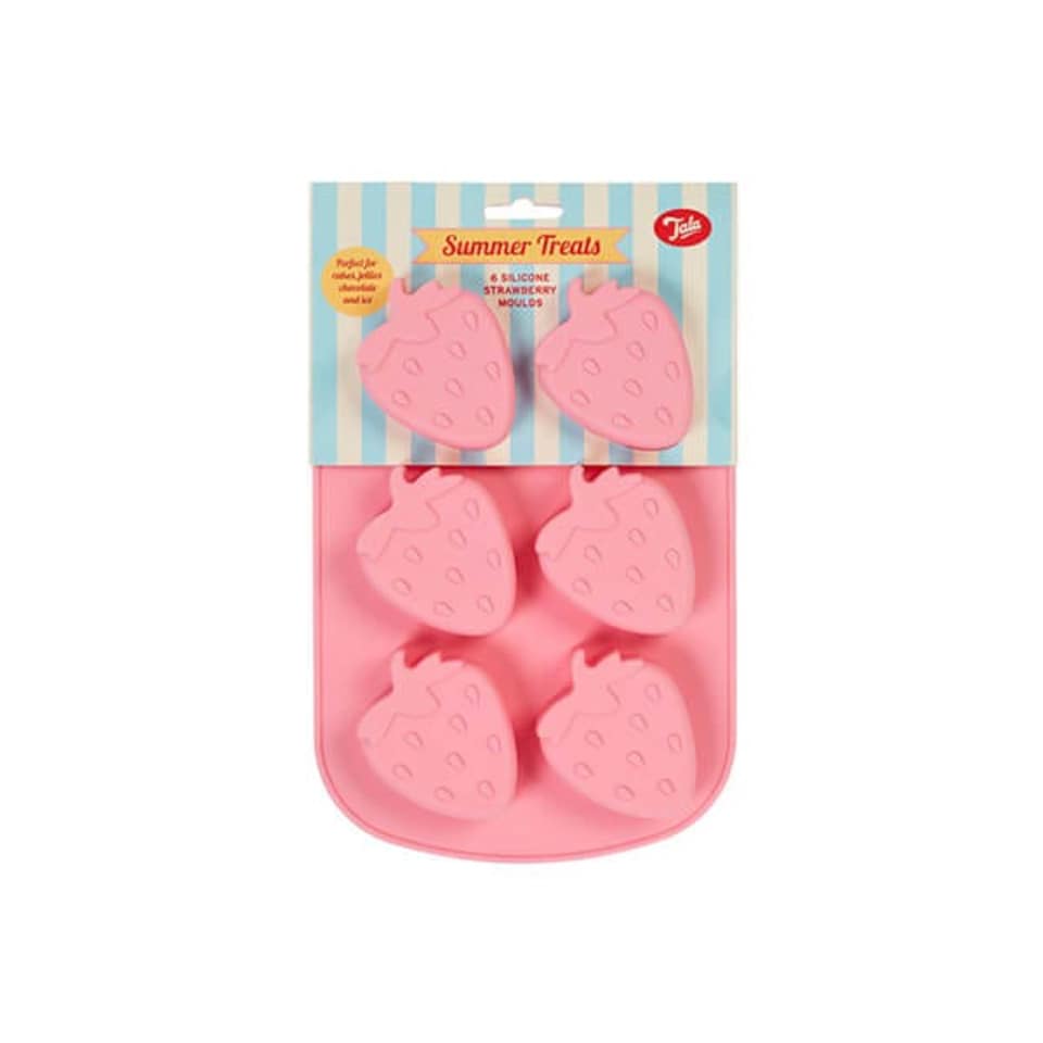 image 1 of Tala Silicone 6 Hole Strawberry Ice Mould