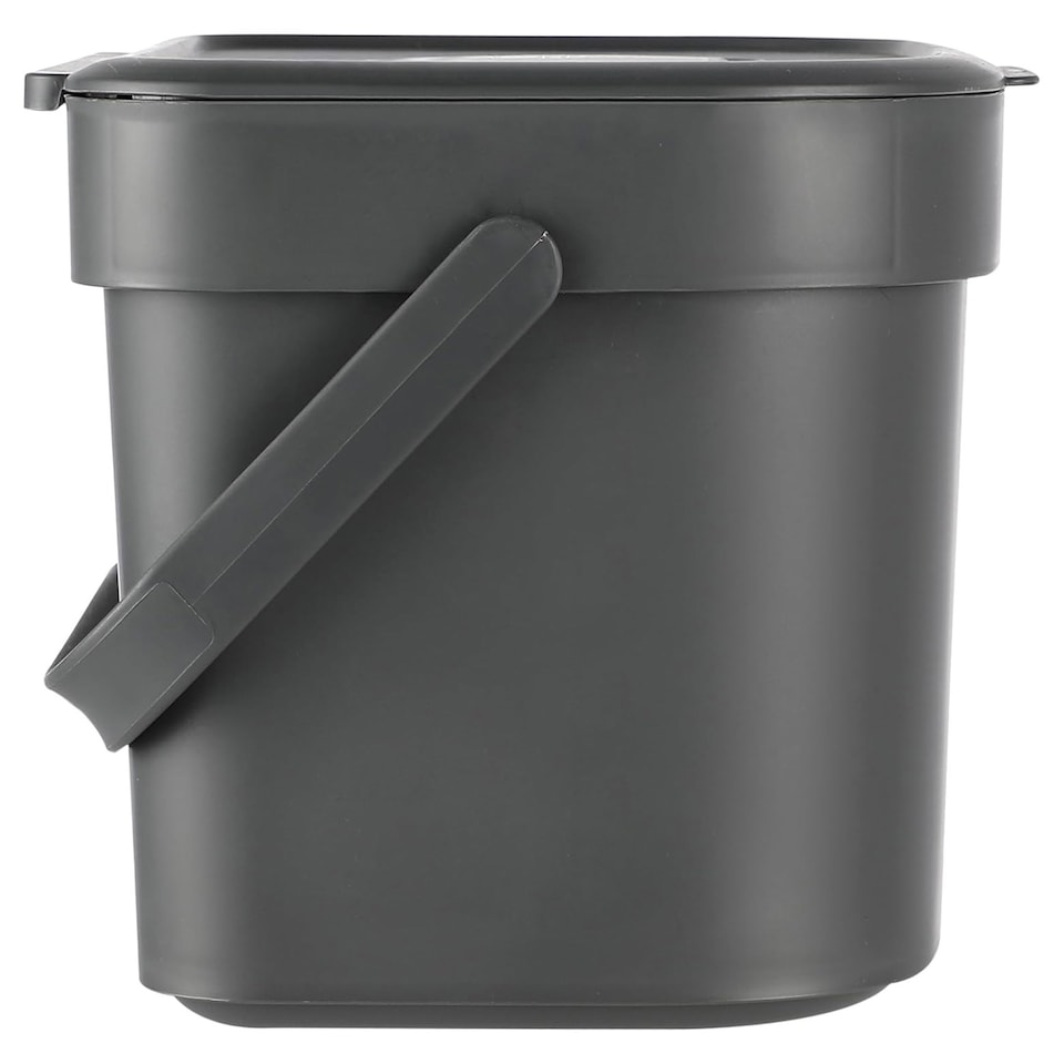 image 1 of 2 x 6L Food Waste Kitchen Compost Caddy Bin Wall Mountable