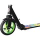 image 5 of Razor A5 Lux Kick Scooter - Large 8 Inch Wheels, Foldable, Adjustable Handlebars, Lightweight, for Riders up to 220 lbs, Light Up, Green