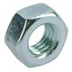 image 3 of M8 x 1.25mm Hex Full Nut Fastener Hexagonal Metric Nuts Grade 8 Zinc Plated 20pk