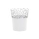 image 1 of Mini Plastic Flower Planter Pots - 128x113x113 cm | White | White & Set of 1 | 1