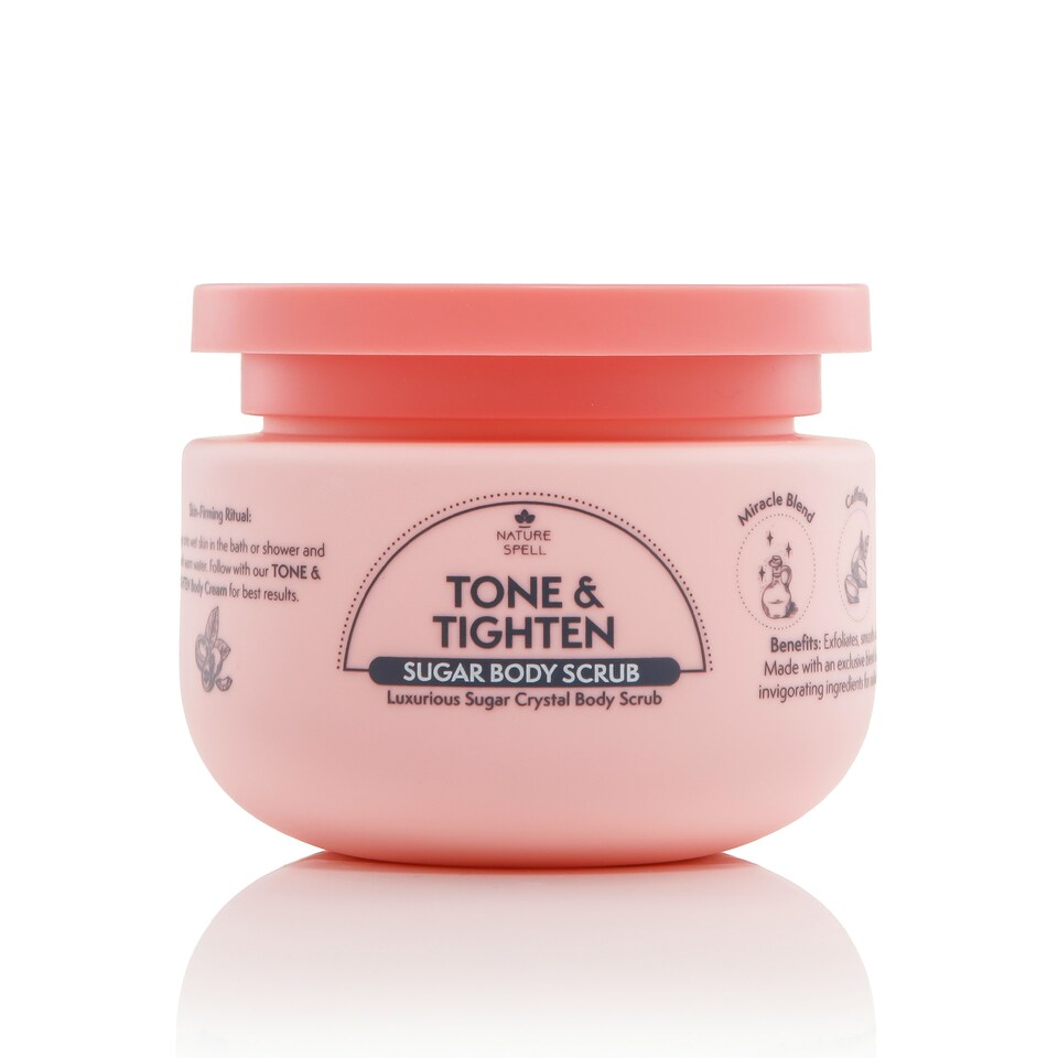 image 1 of Nature Spell Tone & Tighten Sugar Crystal Body Scrub