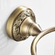 image 4 of Antique Brass Toilet WC Roll or Shampoo Basket Holder Wall Mounted High Quality