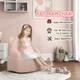 image 4 of AIYAPLAY Kids Armchair, Bear Shaped Toddler Chair for Bedroom Pink