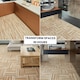 image 3 of NOVECRAFTO Vinyl Floor Tiles Self Adhesive – 12x12in Peel and Stick Flooring for Kitchen, Bathroom & Living Room – Beige Brown Wooden Stripes Design Brown | 2.79 sqm
