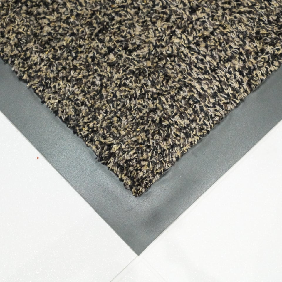 image 1 of Non Slip Absorbent Dirt Trapper Rubber Edged Door Mats