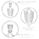 image 2 of Bormioli Rocco Dedalo Whisky Decanter - 780ml | Clear | Clear