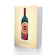 image 2 of Fantastic Red White Wine Lover Bottle Son in Law Birthday Card