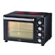 image 1 of Cooks Professional 34L Mini Portable Oven with 2 Ceramic Hobs - Electric Portable Countertop Cooker | Black | Black & Silver | 34L