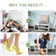 image 8 of HOMCOM Multi-Storage Shoe Bench Drawer 3 Compartments Cushion Home Boots White White