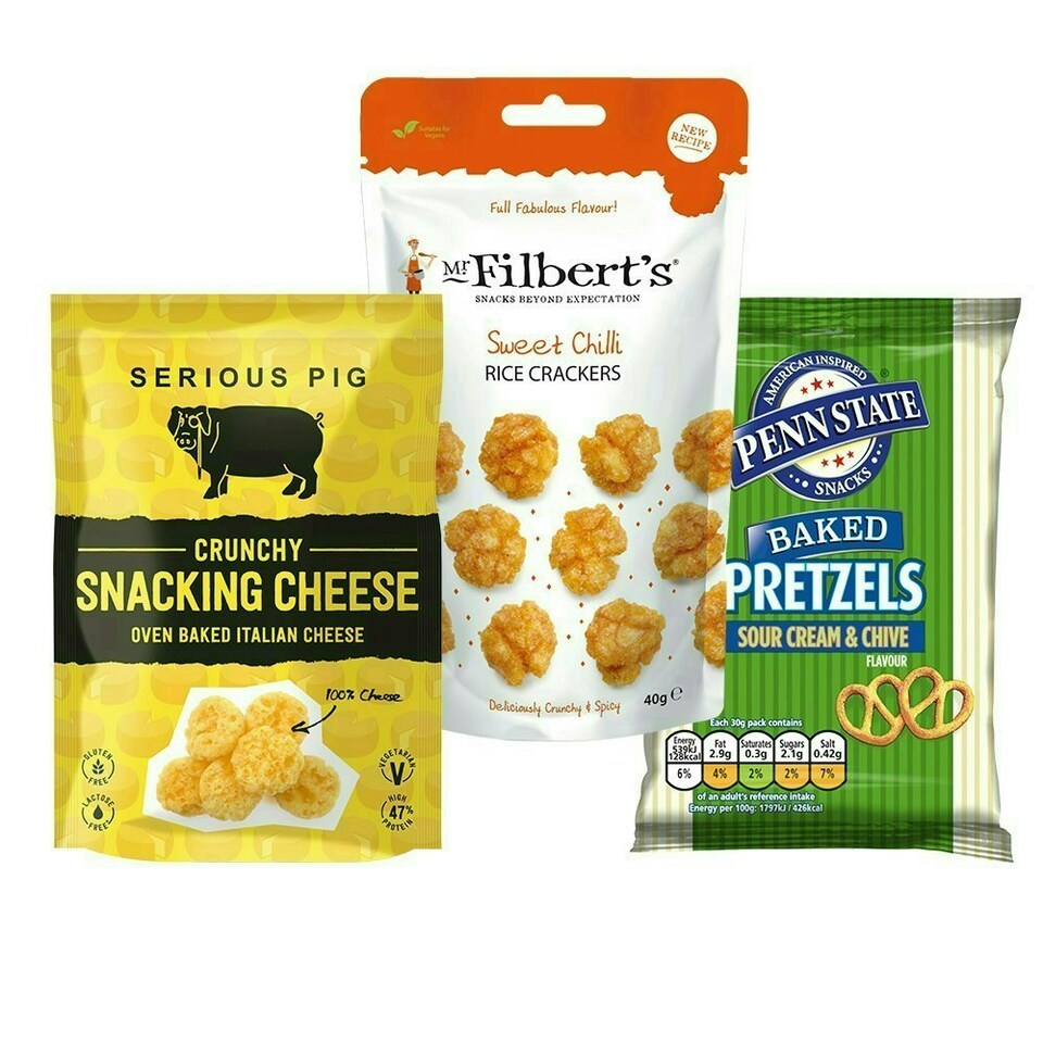 image 1 of Silent Pool Gin Nibbles Hamper 70cl 43% abv
