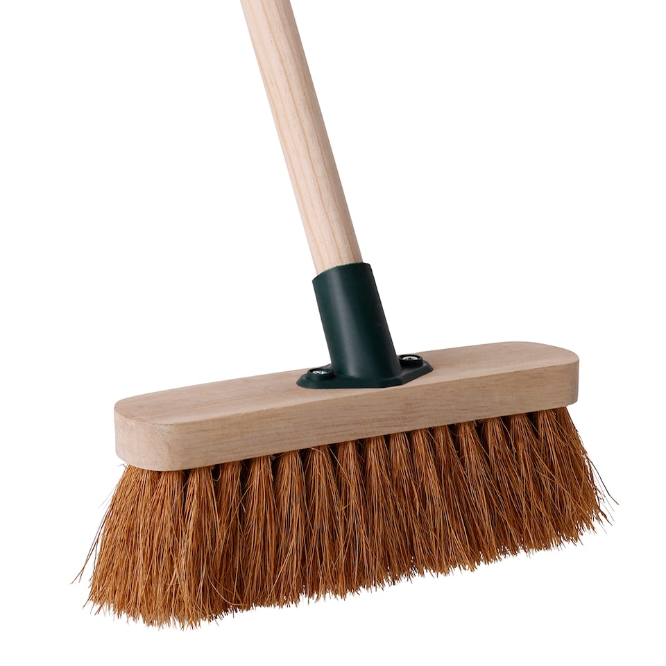 image 1 of Charles Bentley 9.5 inches Coco Broom Garden Maintenance